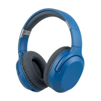 Blue Wireless Headphones