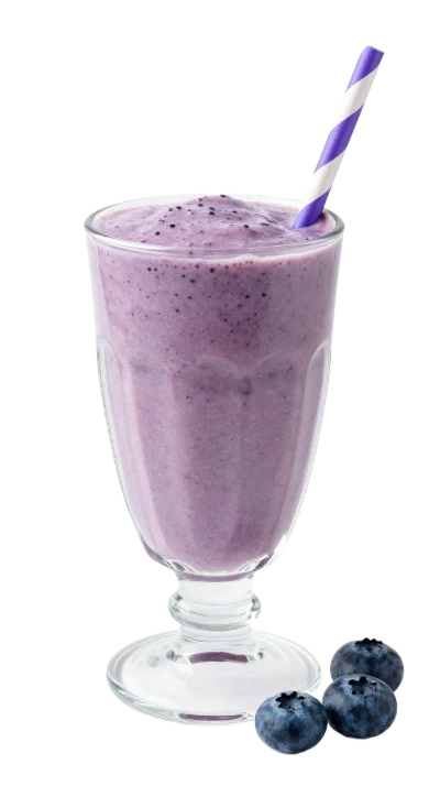 Blueberry Smoothie Drink