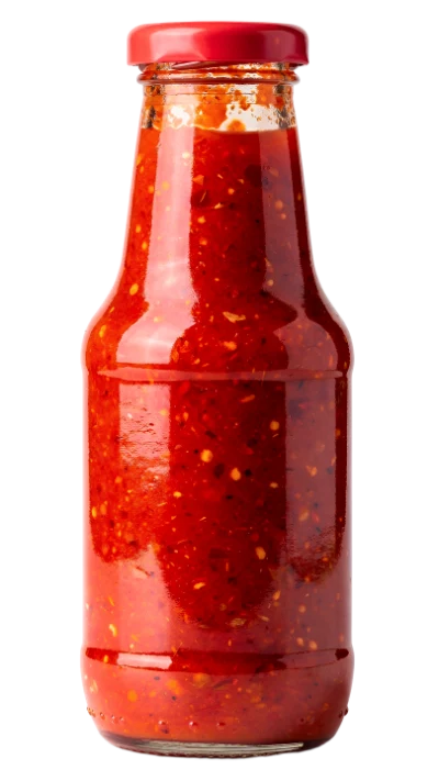 Bottle Of Chili Sauce