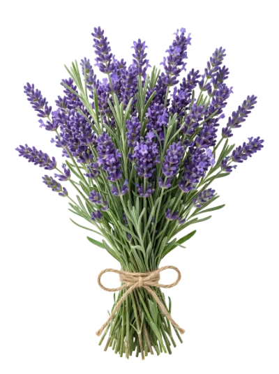 Bouquet Of Fresh Lavender