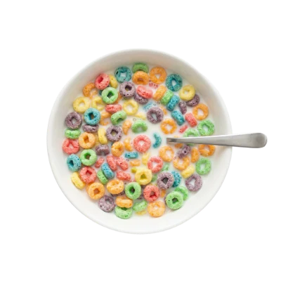 Bowl Of Fruit Cereal