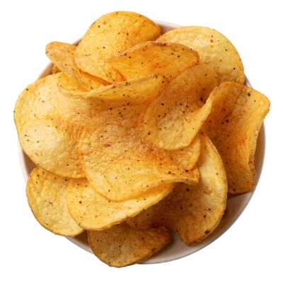 Bowl Of Potato Chips