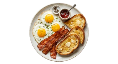 Breakfast Eggs And Bacon