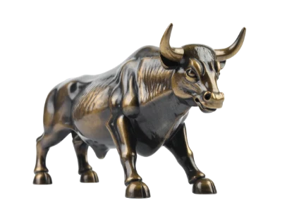 Bronze Bull Statue