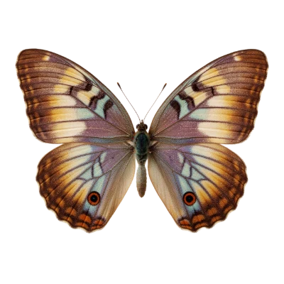 Brown And Yellow Butterfly