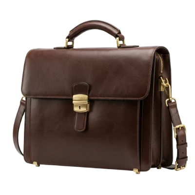 Brown Leather Briefcase