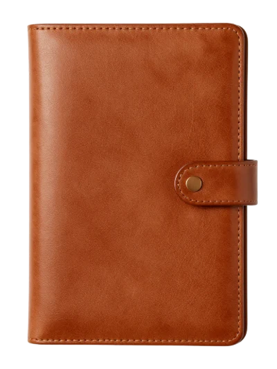 Brown Leather Planner