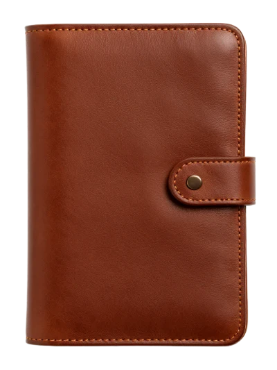 Brown Leather Planner