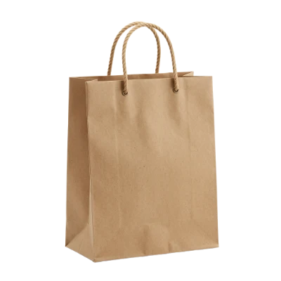 Brown Paper Shopping Bag