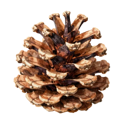 Brown Pine Cone