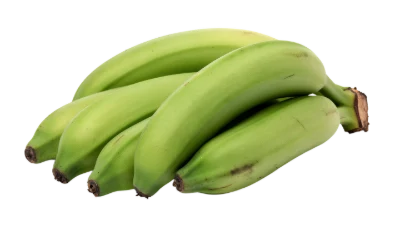 Bunch Of Green Bananas