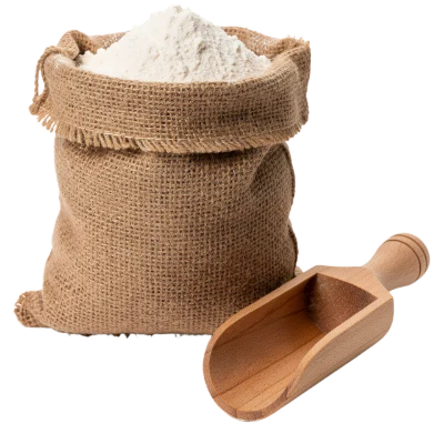 Burlap Sack Of Flour