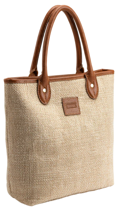 Burlap Tote Bag