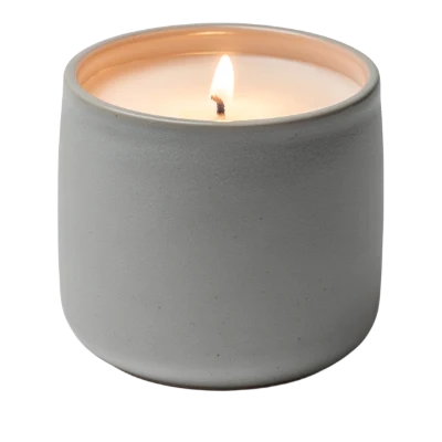 Burning Ceramic Scented Candle