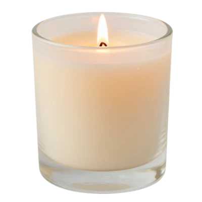 Burning Scented Glass Candle