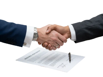 Business Agreement Handshake
