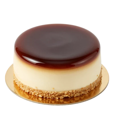 Caramel Glazed Cheesecake