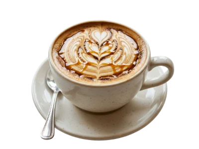 Caramel Latte Coffee Cup