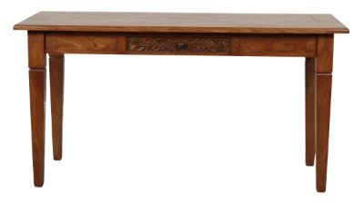 Carved Wooden Writing Desk