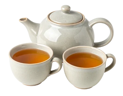 Ceramic Teapot And Cups