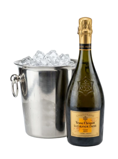 Champagne Bottle In Ice Bucket