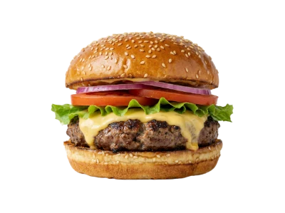 Cheeseburger With Beef Patty