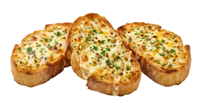 Cheesy Garlic Bread Slices