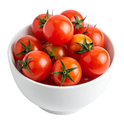 Cherry Tomatoes In Bowl