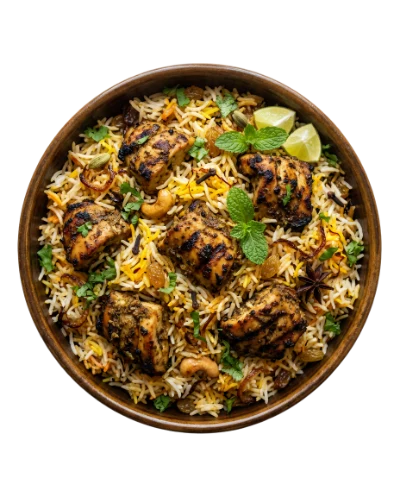 Chicken Biryani Rice Bowl