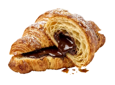 Chocolate Filled Croissant Pastry