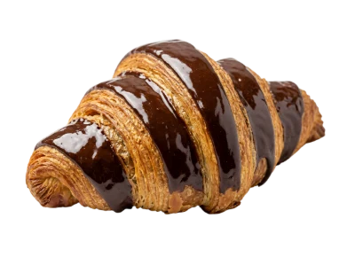 Chocolate Glazed Croissant