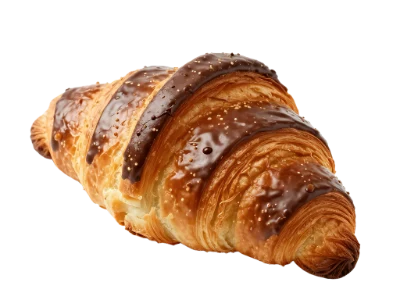 Chocolate Glazed Croissant