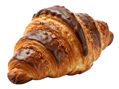 Chocolate Glazed Croissant