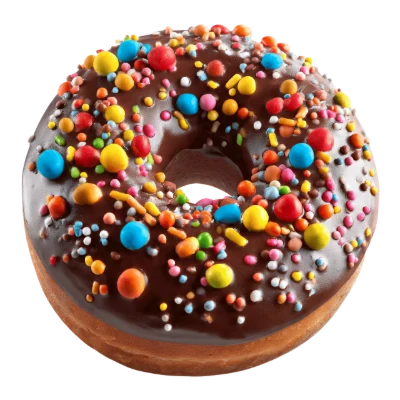 Chocolate Glazed Donut Sprinkles