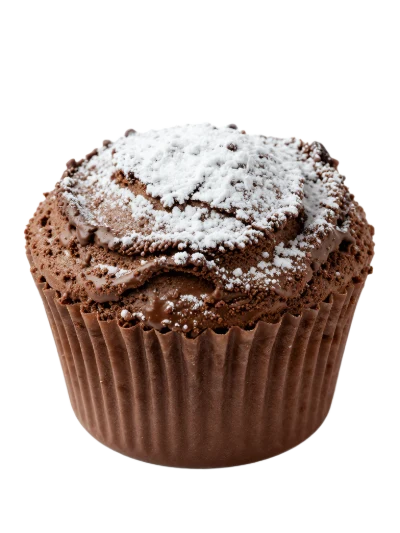 Chocolate Muffin With Sugar