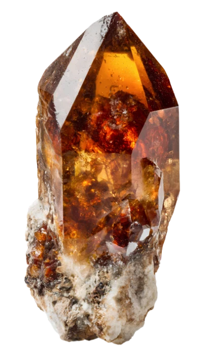 Citrine Quartz Crystal Point