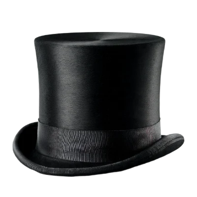 Classic Black Top Hat