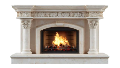 Classic Marble Fireplace
