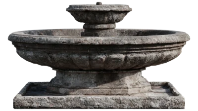 Classic Stone Garden Fountain