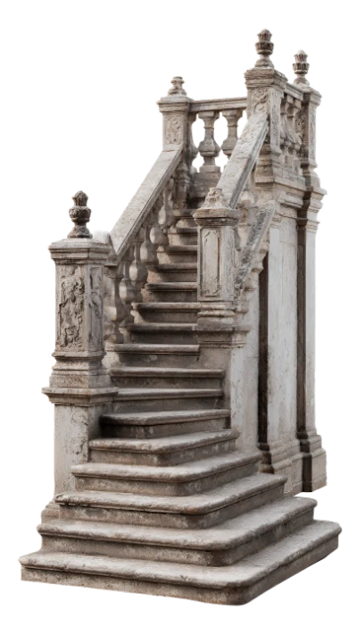 Classic Stone Staircase