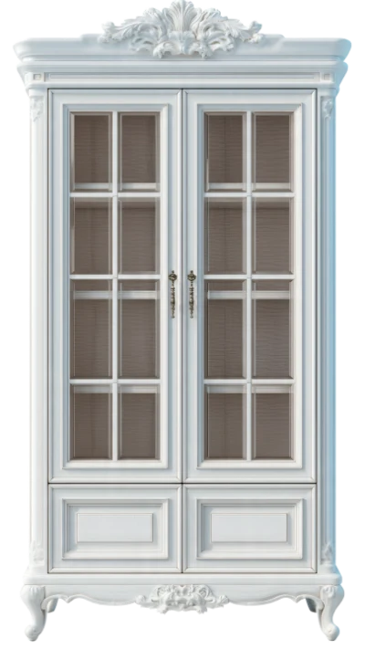 Classic White 3D Wardrobe