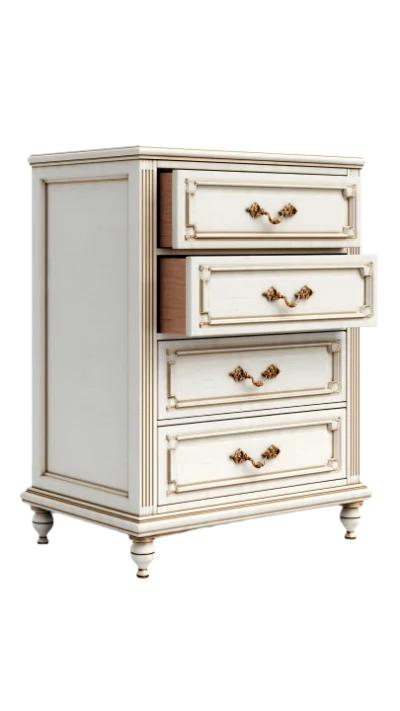 Classic Wooden Bedside Table