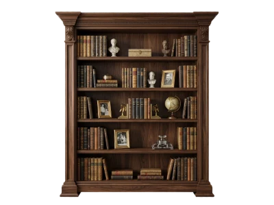 Classic Wooden Bookshelf