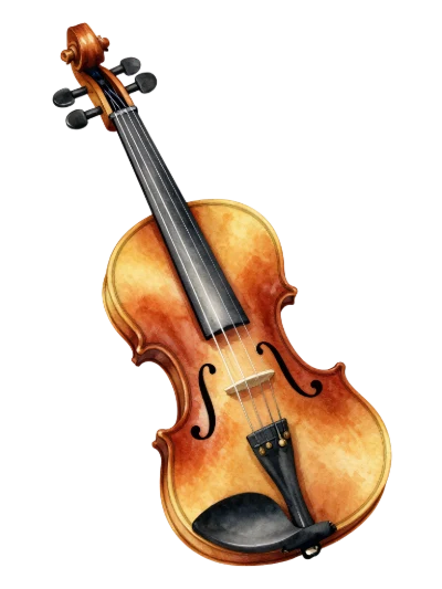 Classical Wooden Violin