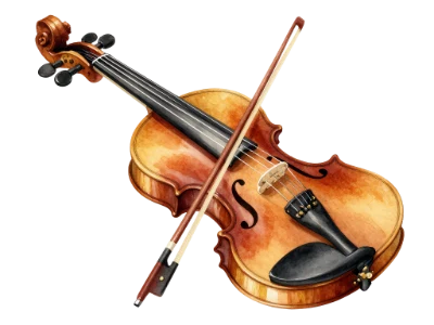 Classical Wooden Violin