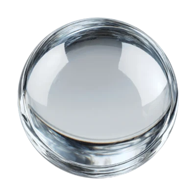 Clear Glass Sphere