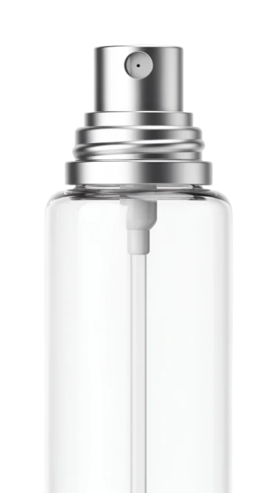 Clear Glass Spray Bottle