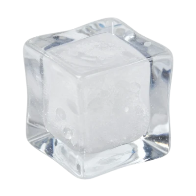 Clear Ice Cube