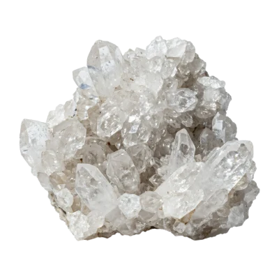 Clear Quartz Crystal Cluster