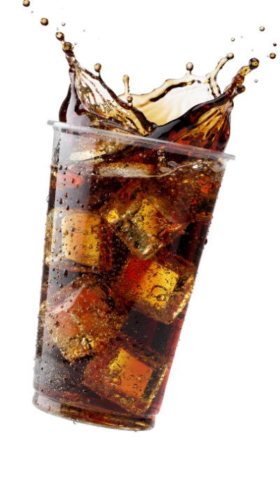 Cola Splash In Cup